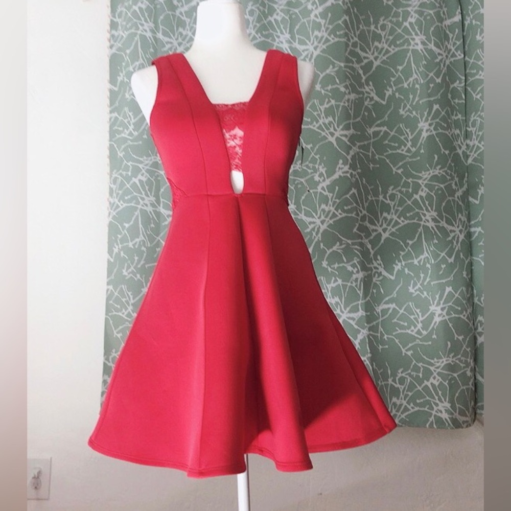 Size S - Material Girl lace cut out back